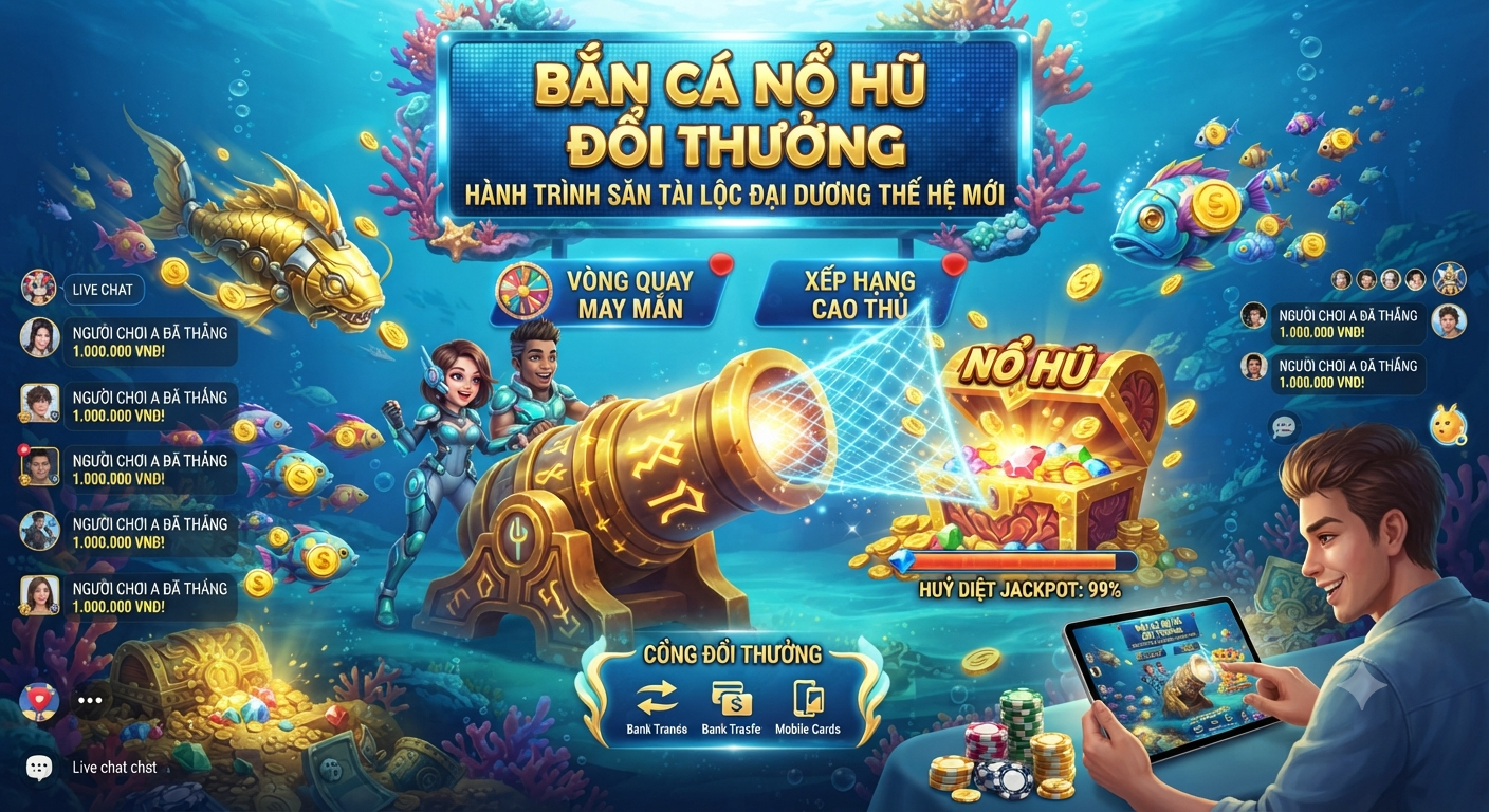 bắn cá nổ hũ đổi thưởng