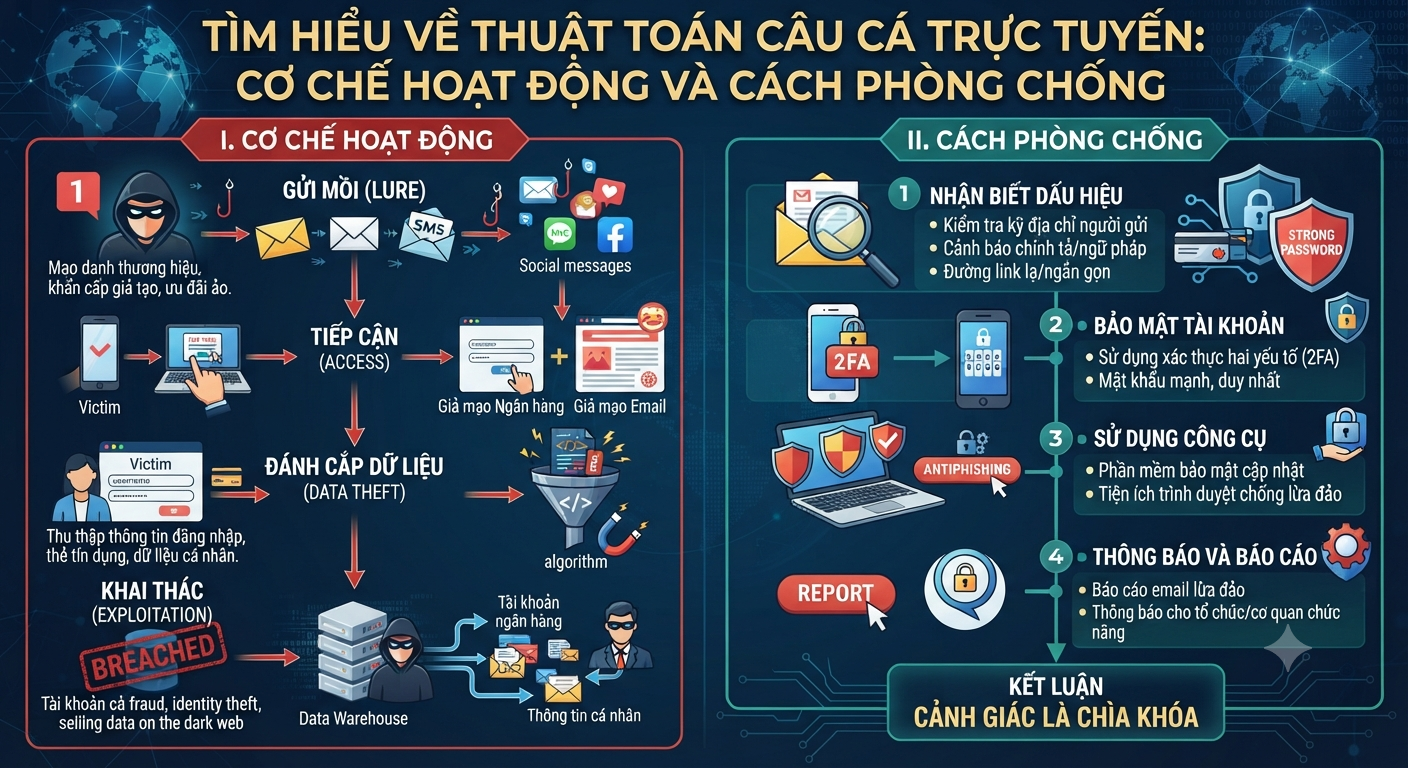 thuật toán câu cá trực tuyế